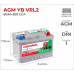 Аккумулятор Yokohama AGM YB VRL2 60Ah Аккумулятор Yokohama AGM YB VRL2 60Ah
