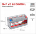 Аккумулятор Yokohama SMF YB L6 DIN110 L Аккумулятор Yokohama SMF YB L6 DIN110 L