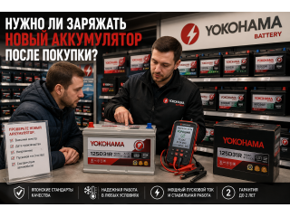 Нужно ли заряжать новый аккумулятор после покупки